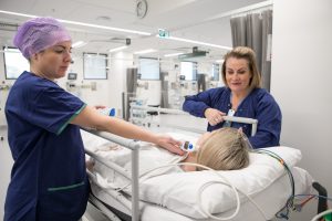Werribee Mercy Hospital nurses Prue and Nicole