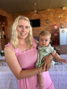 Whittlesea mother Emily Ockwell with baby Marlee